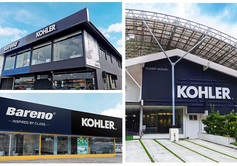 Bareno and Kohler show room in Malaysia