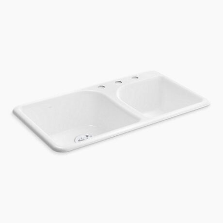 Executive Chef™ EXEC CHEF SINK, WI/STRAINER & S-TRAP