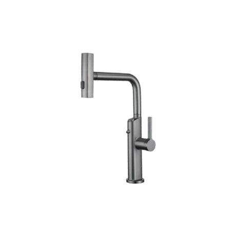 SMWF203BGM 3 Function Pull Out Rainfall Spray Head Sink Mixer